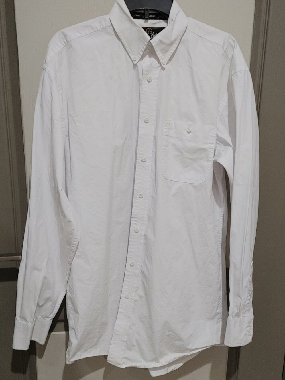 George Strait by Wrangler Men’s White Button-Up Shirt